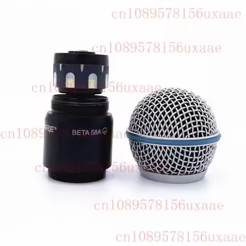 Replacement Capsule Cartridge With Grille for Shure BETA 58A Wireless Microphone