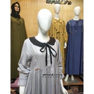 Juwi Gamis Midi Salvina Ys Original Midi Dress Salvina Motif Kombi