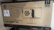 (100%全新) MSI MAG 274QPF E20 27" 2K 200Hz IPS 電競顯示屏