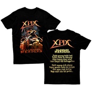 COD【Premium 220GSM 100% Cotton T-Shirt】GXG  Fesyen Baju XPDC LIVE HARD ROCK CAFE Rock Santai Longgar