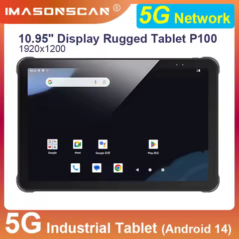 Chainway P100 Rugged Tablet PC 4G+64GB 1920x1200IPS Android 14 with NFC 5G GPS WiFi for Industrial U