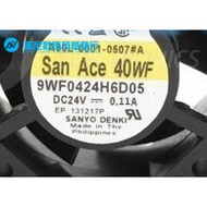 Sanyo A90L-0001-0507 A 9WF0424H6D05 24V 0.11A Mitsubishi Inverter Fan