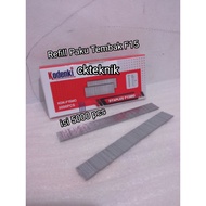 MESIN Fill the F15 nail gun staples, model pass codenki. Refill the F15 air nail gun staple machine