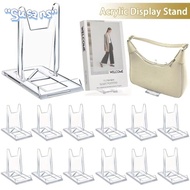 SUSANS 5Pcs  Display Stand, Acrylic Multifunctional Art Exhibition Rack,  Adjustable Sliding Transpa