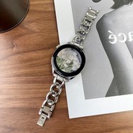 Galaxy Watch 3 22mm 不鏽鋼錶帶 牛仔鏈 45mm 46mm Realme Watch S 3 2
