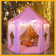 TOPSHOP Kids Play Tents Prince and Princess Party Tent Children Indoor Outdoor Tent Game House