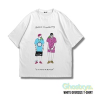 Ghostxyz T-Shirt J Balvin White Oversize Vintage Tee