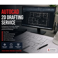 AutoCAD 2D Drafting Service | Floor Plan | PDF to DWG | Fast Delivery