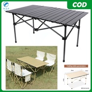【MDP】Camping Table Portable Outdoor Table Foldable Picnic Table BBQ Table Aluminium Table Light Furn