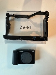 Sony ZV-E1 + small rig cage. Perfect condition. used once