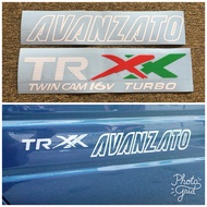 JDM🔰 Kancil Avanzato TRXX Car sticker waterproof