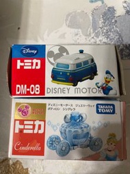 Cinderella 唐老鴨 Takara 車仔