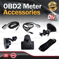OTP OBD2 Meter Accessories Cable Mini USB Type C Suction Cup Holder