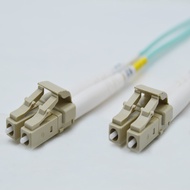 FCD - 4M OM4 LC LC Fiber Patch Cable | 100Gb Duplex 50/125 LC to LC Multimode Jumper 4 Meter (13.12f