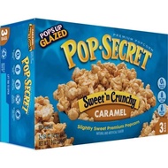 Pop Secret Microwave Popcorn ป๊อปซีเคร็ท ป๊อปคอร์น ไมโครเวฟ (1 กล่องมี 3/6/12 ซอง)