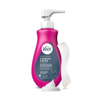 Veet Professional 2 Minutes Hair Removal Cream, Suitable for All Skin Types, Contains Shea Butter, S