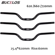 BUCKLOS Bicycle Swallow Handlebar City Road Bike 25.4 Handle Bar M Type Trekking Bar 660mm Bike Hand