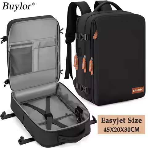 Buylor Travel Backpack Airplane Backpack 45x20x30 for Women/Men Easyjet Cabin Bags Laptop Backpack C