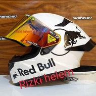 helm full face kyt tt course kyt ttc paket ganteng