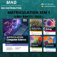 [MHD]  MATRICULATION/MATRIKULASI SEMESTER 1 (ILMU BAKTI) 2023