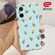 HP Xiaomi Case poco F7 - Elloraa.id - Xiaomi Casing poco F7 - Ice Cream Case Motif - Cellphone Prote