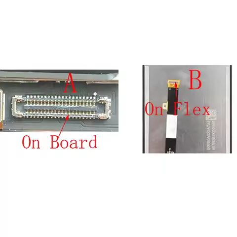 5-10Pcs FPC Connector Lcd Display Screen Flex Cable Plug Jack Contact Socket On Board For Blackview 