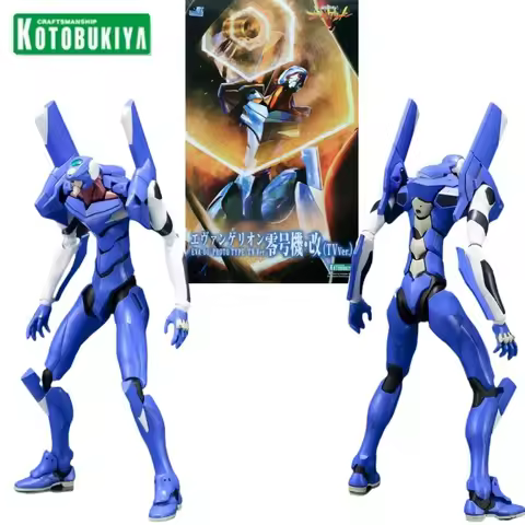 Kotobukiya Eva-00 Proto Type Tv Ver. Action Figures Neon Genesis Evangelion Anime Model Assembly Pla