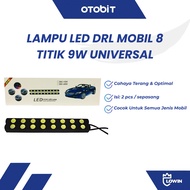 8 LED EAGLE 9W DRL LED LIGHT 8 LED UNIVERSAL LED LIGHT/ WITH EAGLE Lampu LED Motor