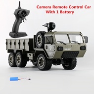 In stock US Army Military Truck 1/16 2.4G 6WD HD Camera RC Car With LED light Crawler Buggy Climbing