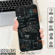 Softcase hp oppo A54 - Casing AESTH Motifoppo A54 - Silicone hp oppo A54 - Case hp oppo A54 - Protec