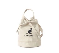 KANGOL 帆布 水桶包 必備 韓國代購 正品