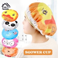 Shower Cap Waterproof Character Shower Cap Adult Children's Shower Cap