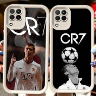 H31 Ronaldo CR7 White Casing for Samsung A12 J7 A22 F04 A04E J2 Prime A04 A06 M04 A05 Pro 5G A07