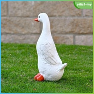 [YitiseaMY] Garden Duck Statue Creative Outdoor Decoration for Balcony Garden Outdoor