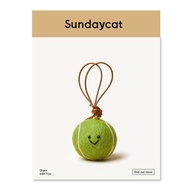 SUNDAYCAT Original Green Tennis Pendant Doll Felt Bag Pendant High-value Cute Couple Pendant C8J6
