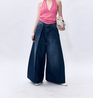 Wara Crossover wide jeans- JW50