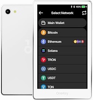 OneKey Pro Crypto Cold Wallet – Air-gapped, Offline Keys, 4× EAL6+ Secure Elements, 3.5" Touchscreen