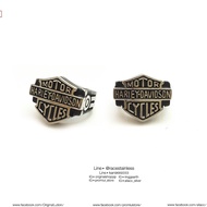 แหวนฮาเล่ logoฮาเล่ ตราฮาเล่ สแตนเลสแท้ stainless 316l แหวนผู้ชาย แหวนแฟชั่น แหวนเท่ๆ แหวนสแตนเลส