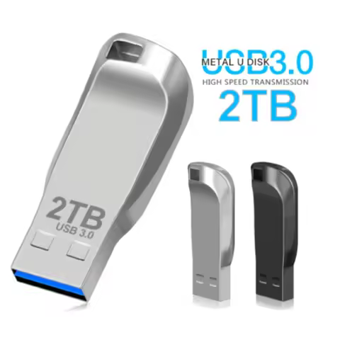 2TB Metal Usb 3.0 Pen Drive 2TB Usb Flash Drives 1TB High Speed Pendrive Waterproof Usb Flash Disk N