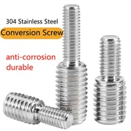 304 Stainless Steel Conversion Screw Variable Diameter Screw Large Small Conversion Variable Diameter Screw M3M4M5M6M8 to M16M20
