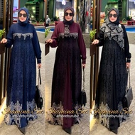 SHAMINA SET DRESS AMORE BY RUBY GAMIS SETELAN MOTIF ETNIK BUSUI