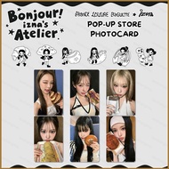 HK2 6PCS/Set IZNA × FRANCE LOUVRE BAGUETTE LOMO Card SARANG Postcards Collection Star Peripheral KH2