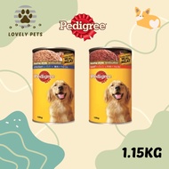 PEDIGREE Dog Food Can 1.15kg / Dog Food