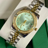 New Stock Bonia Ladies Watch Steel Strep Toten Black Diamond jam tangan perempuan Box