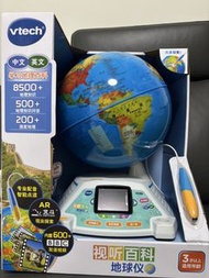 VTech 視聽百科地球儀 - 雙語：英文+中文
