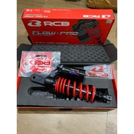 MERAH Original honda rcb rear shock absorber vario scoopy 330mm flow pro suspension type red