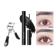 METYSUR Volumizing Lash Mascara Free Gift Eyelash Curler Waterproof Curling Long Lasting Daily Eye M