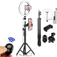 Ring Lamp Big For Shooting Led Ring Light Selfie Stand Lighting Photo Kit 2m Tripod For Phone Action