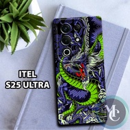 CC27 Flexible rubber softcase for ITEL S25 Ultra/ Men's Motif/case ITEL S25 Ultra/kesing ITEL S25 Ul