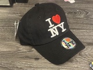 I Love NY 黑色棒球帽 cap